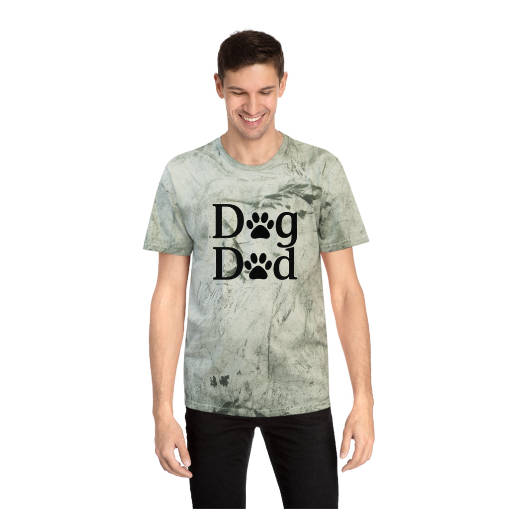 Color Blast Dog Dad Tee Sizes Small - 3XL (4 colors)