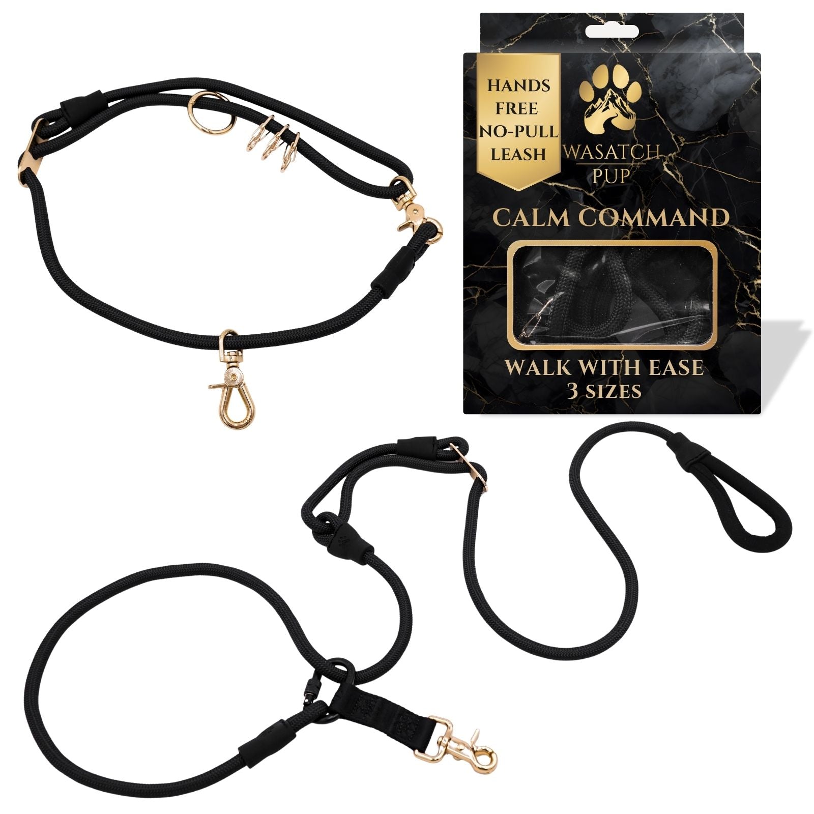 Calm Command: Hands Free No-Pull Leash
