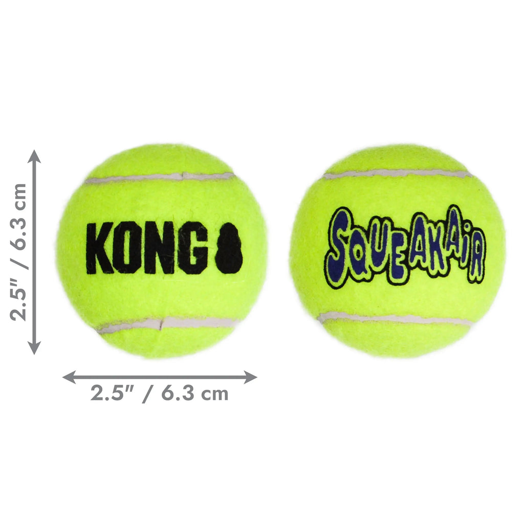 KONG ® Squeakair® Balls Dog Toy, Medium, 6-Pack