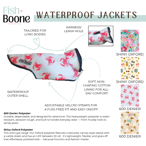 Fish+Boone Lowcountry Proper Dog Coat