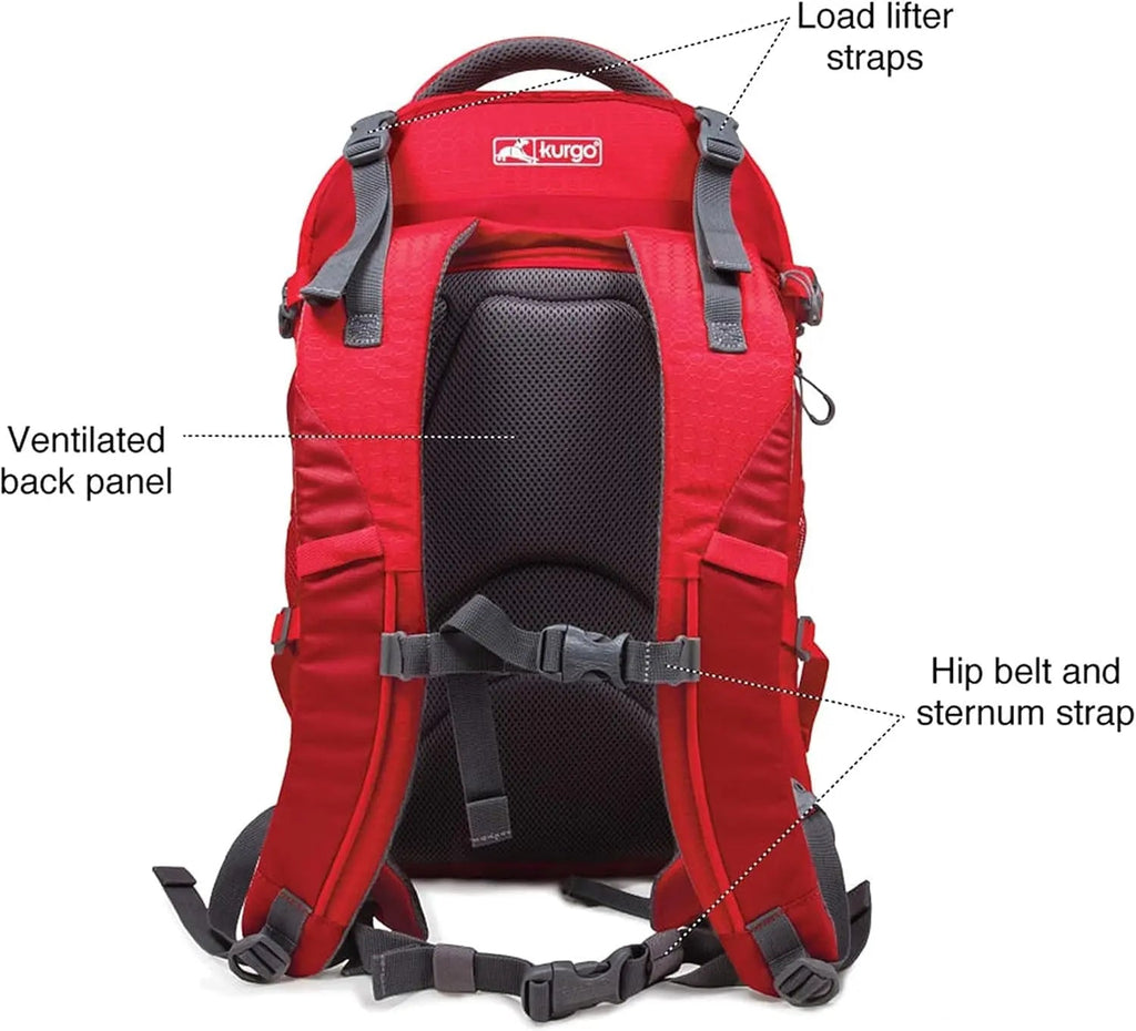 G-Train Dog Carrier Backpack - Comfortable Travel Bag - Waterproof Armorsole Base - Convertible Backpack to Carrier - Padded Laptop Compartment - Hands-Free Pet Travel Backpack