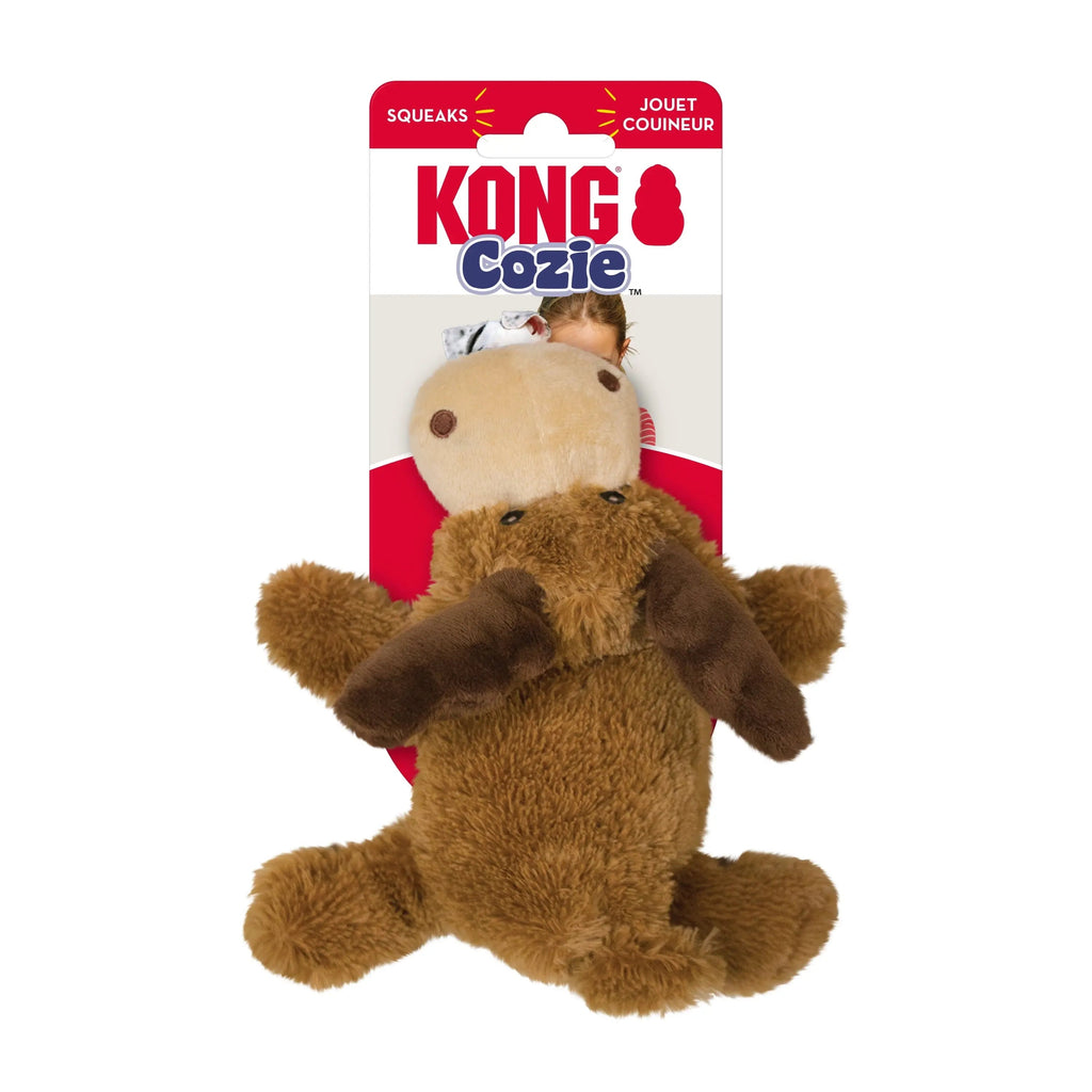 KONG ® Cozie™ Marvin the Moose Dog Toy, Small