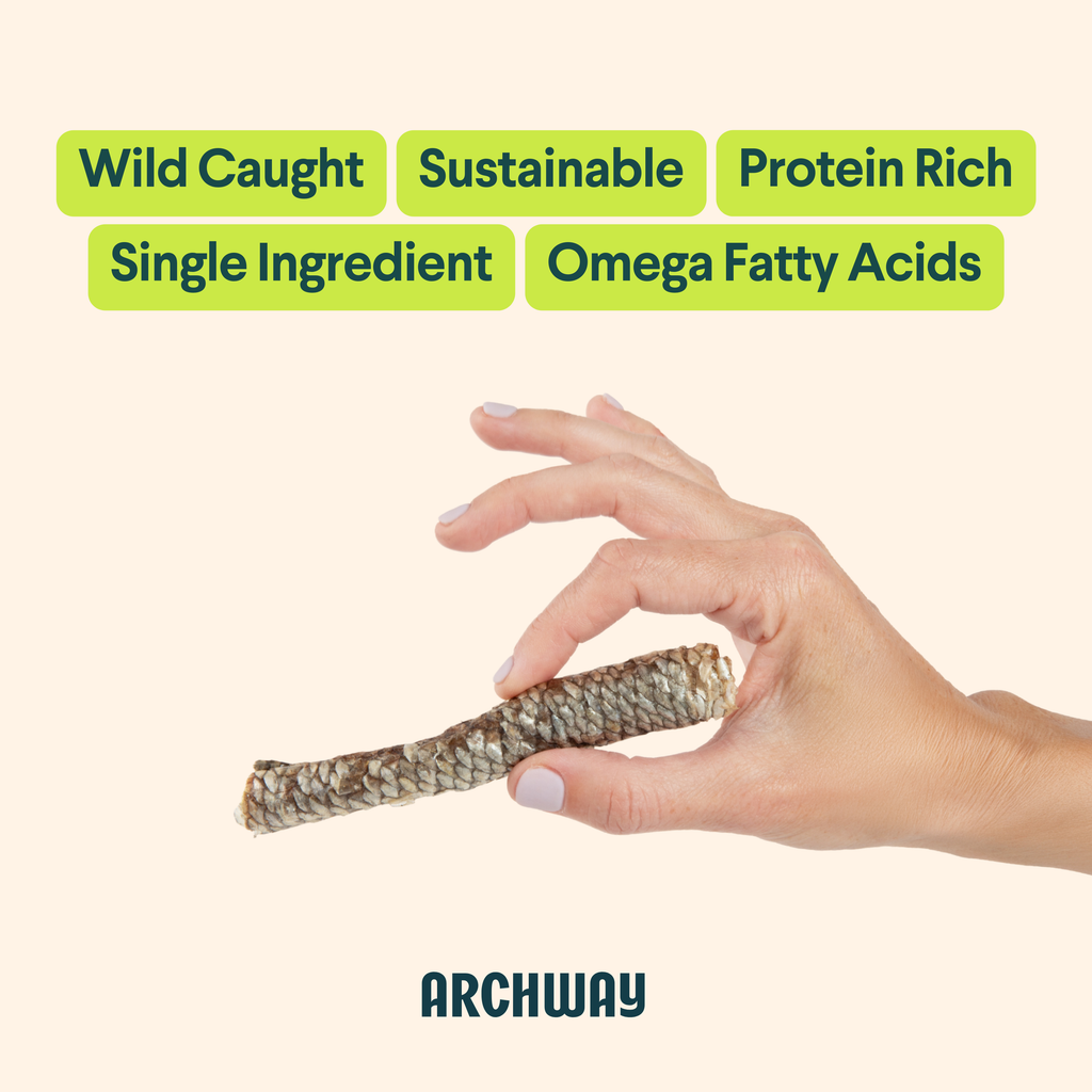Archway Sustainable Fish Skin Rolls For Dogs