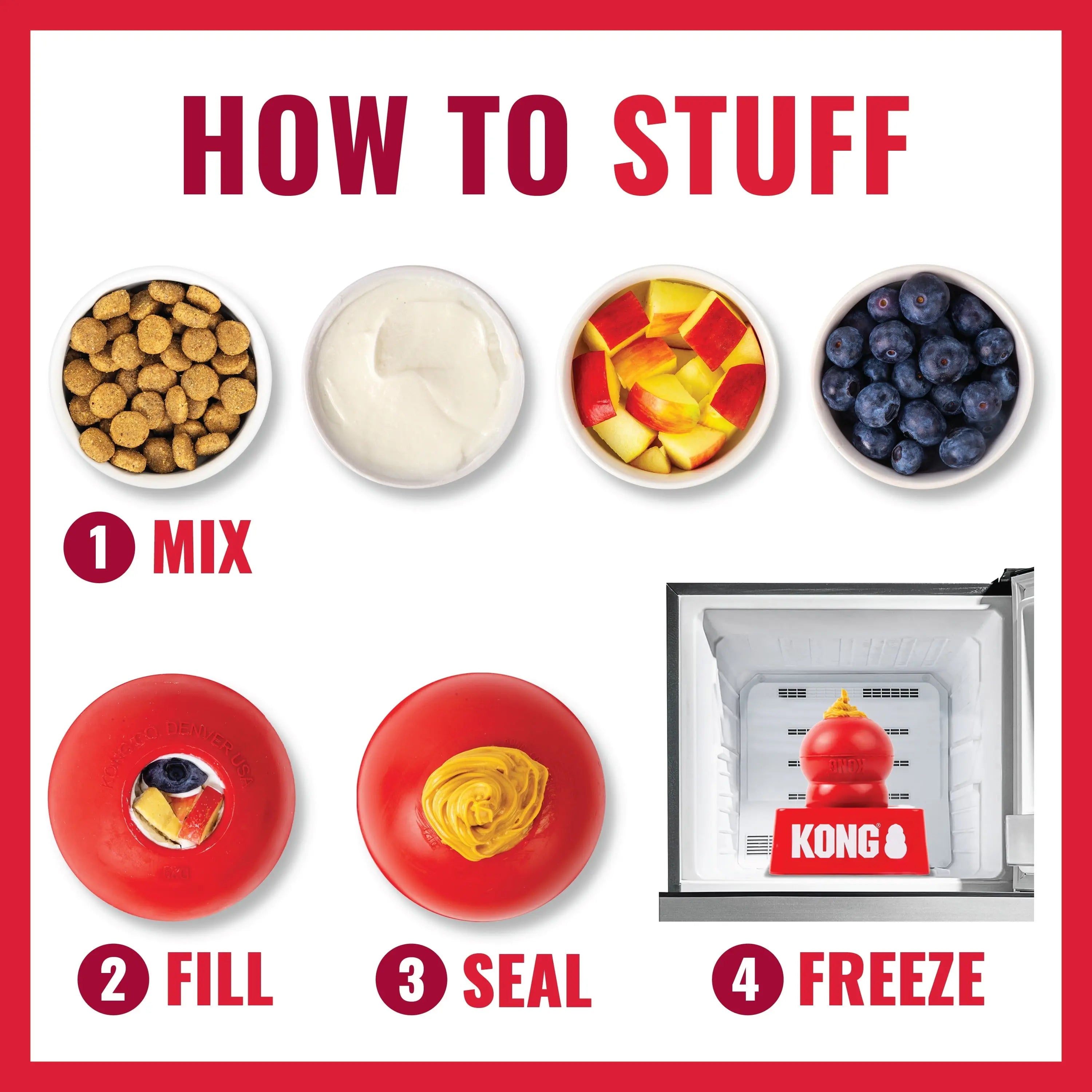 KONG ® Classic Stuffed Dog Chew Toy, XL