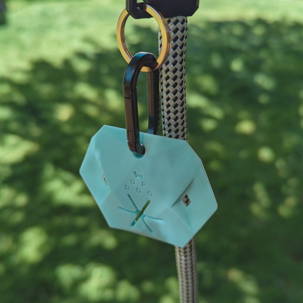 Up Dog Shop Hands-Free Poop Bag Holder for Leash