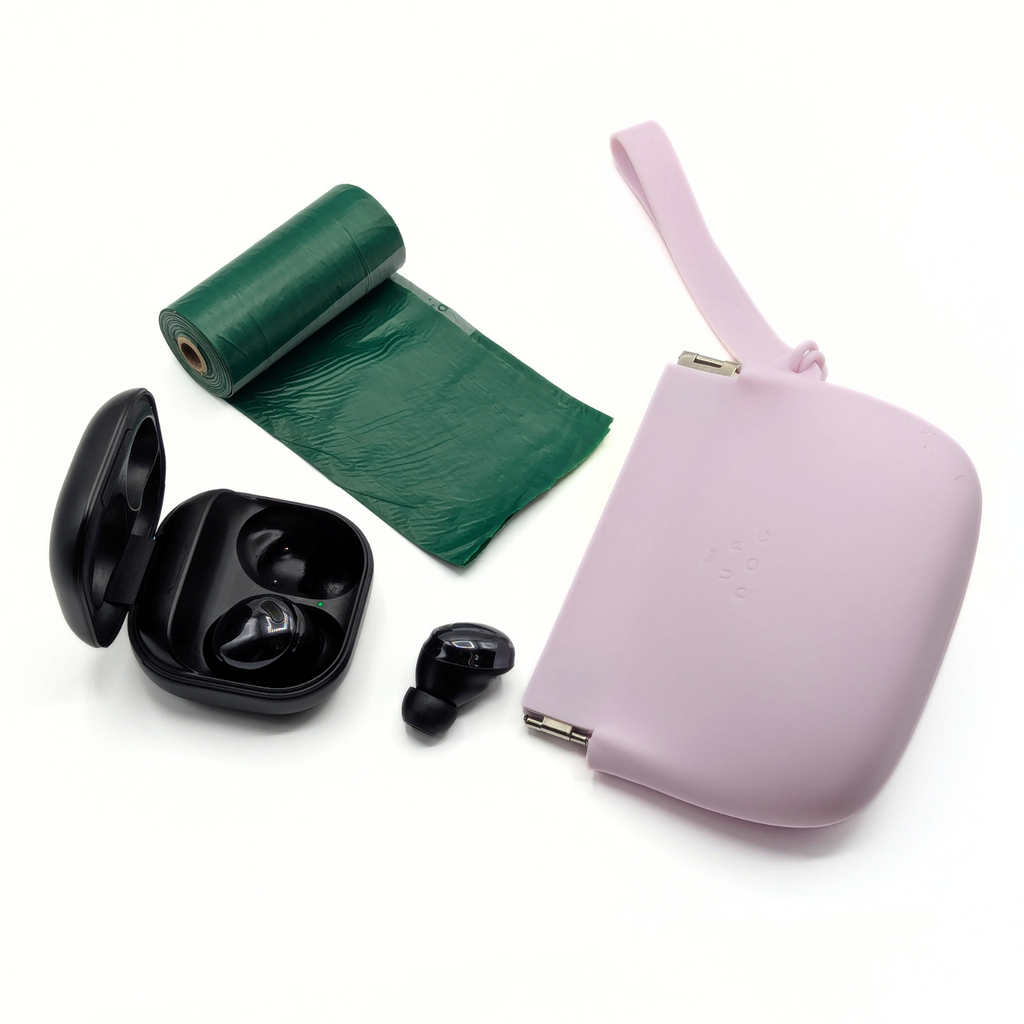 Up Dog Shop Silicone Dog Treat Training Pouch – One-Hand Squeeze Opening
