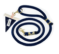 Anchors Away Nautical Premium Rope Dog Leash