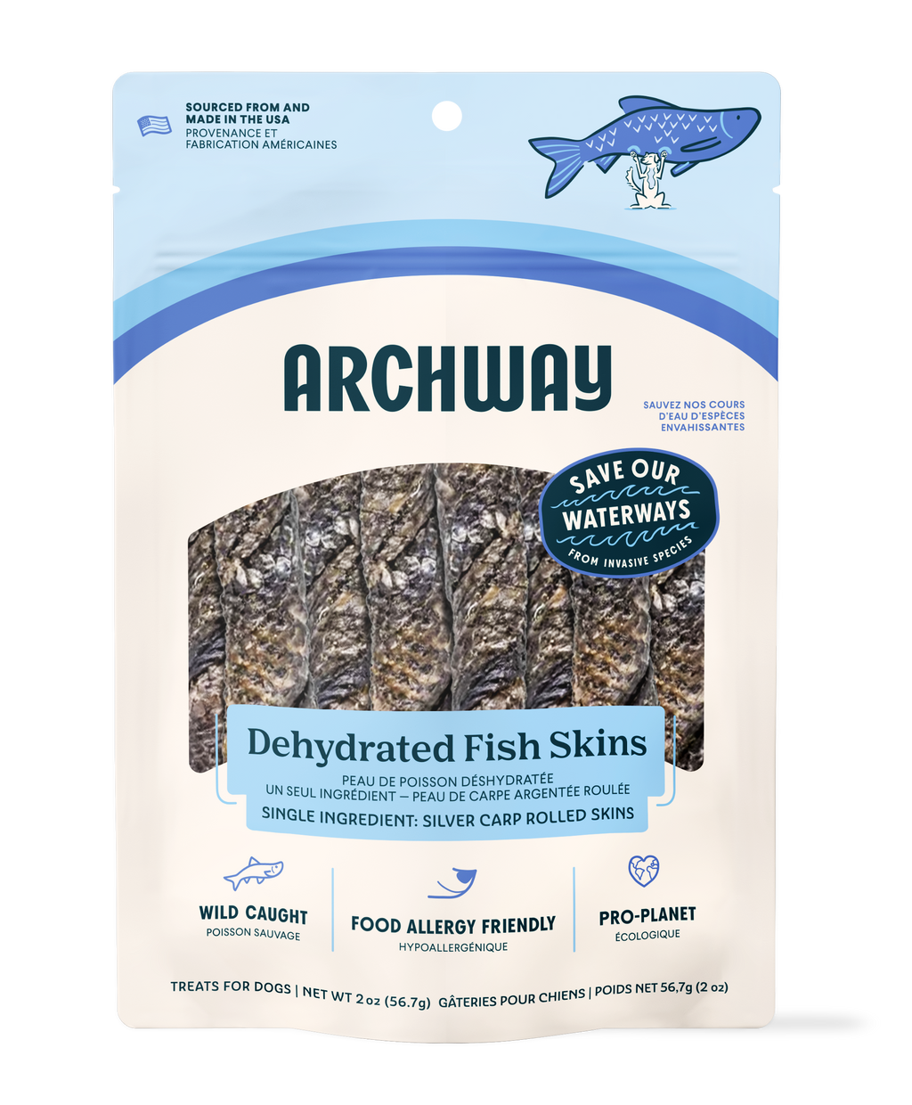 Archway Sustainable Fish Skin Rolls For Dogs
