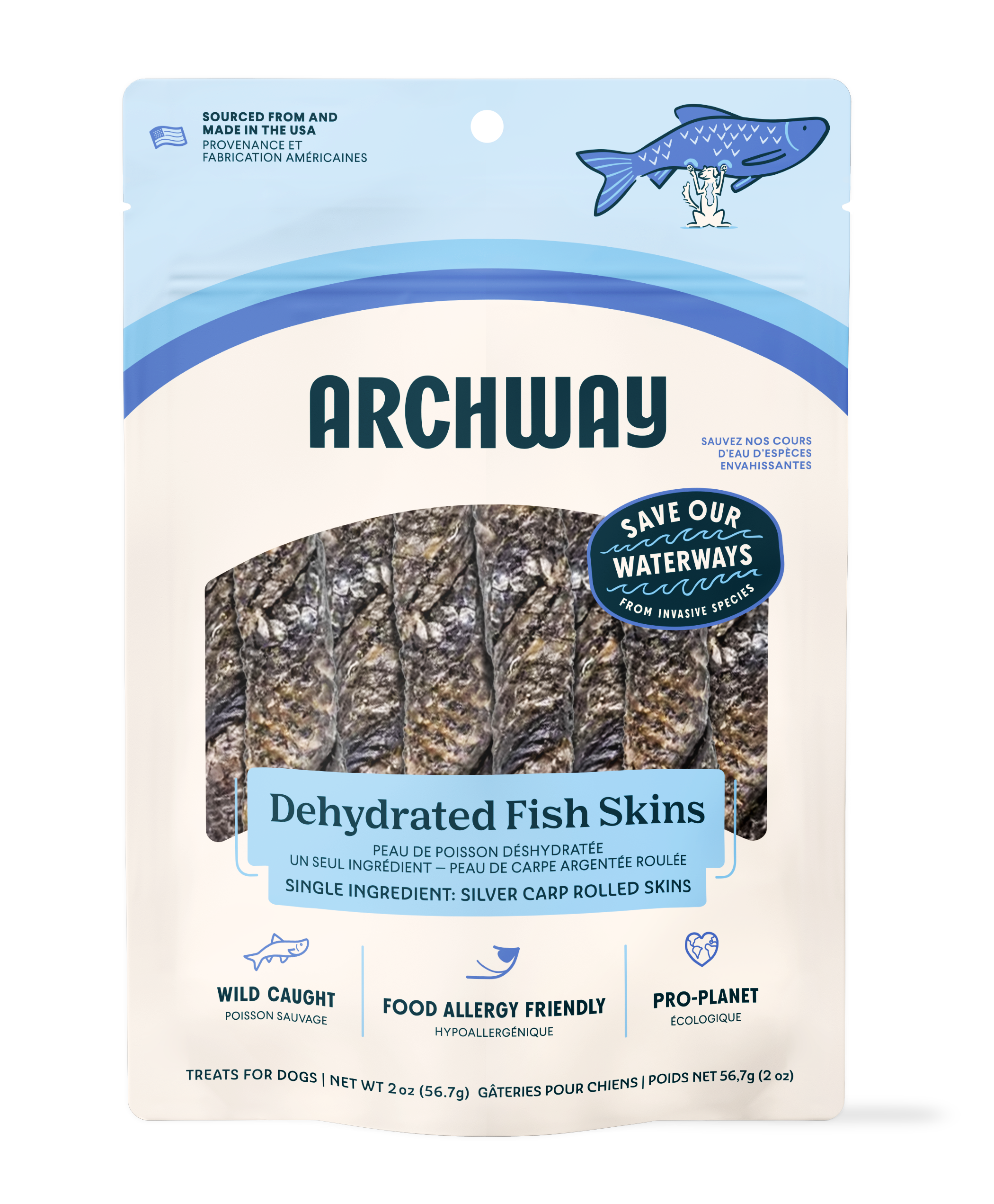 Archway Sustainable Fish Skin Rolls For Dogs