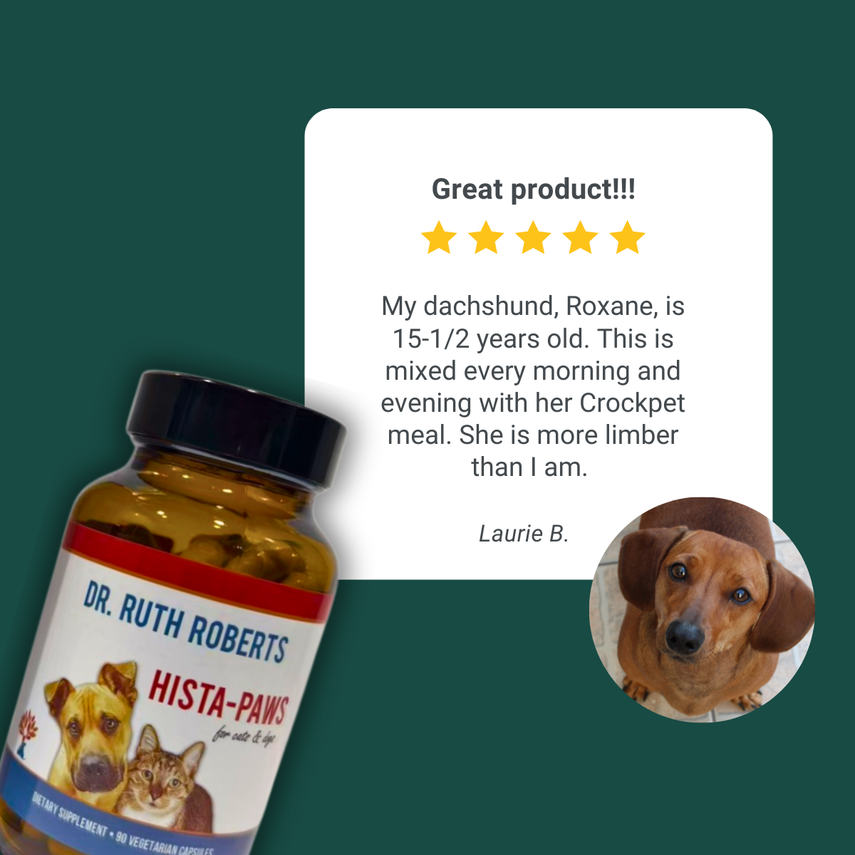 Arthri-Pawz – with Glucosamine for Cats and Dogs