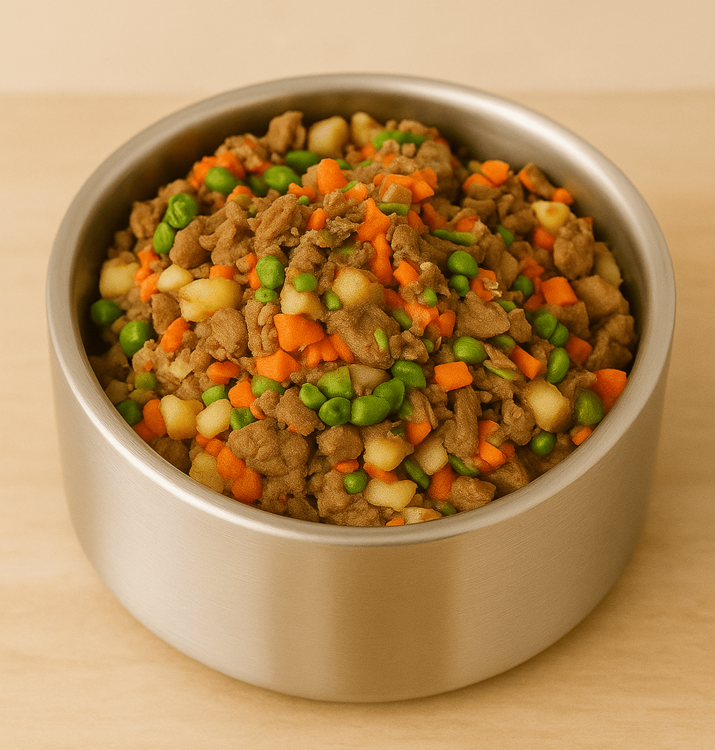 Beef and Chicken Combo - case includes 24, 8oz meals
