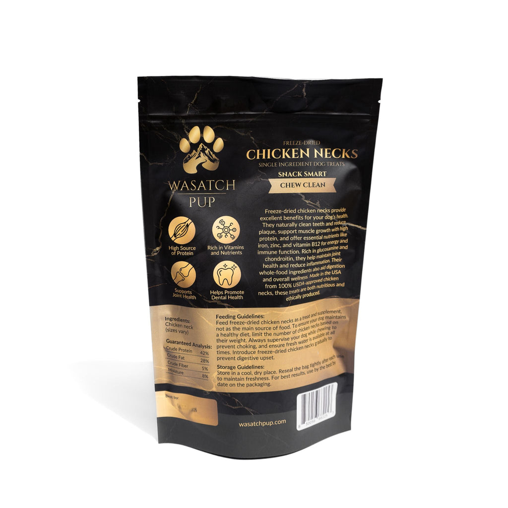 Freeze-Dried Chicken Necks | Single Ingredient Dog Treats