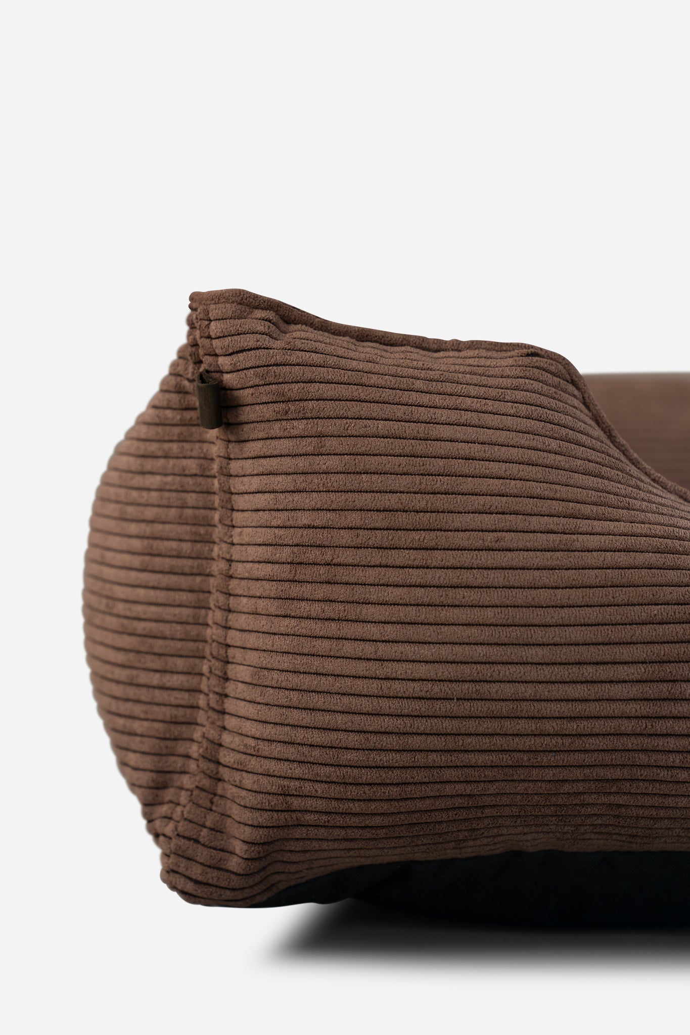 Chester & Lee | Fancy Corduroy Sleeper Dog Bed Brown