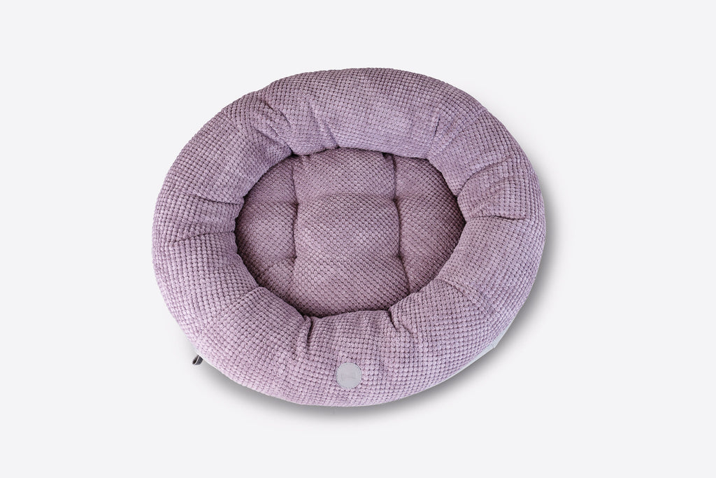 Chester & Lee | Light Pink Donut Dog Bed