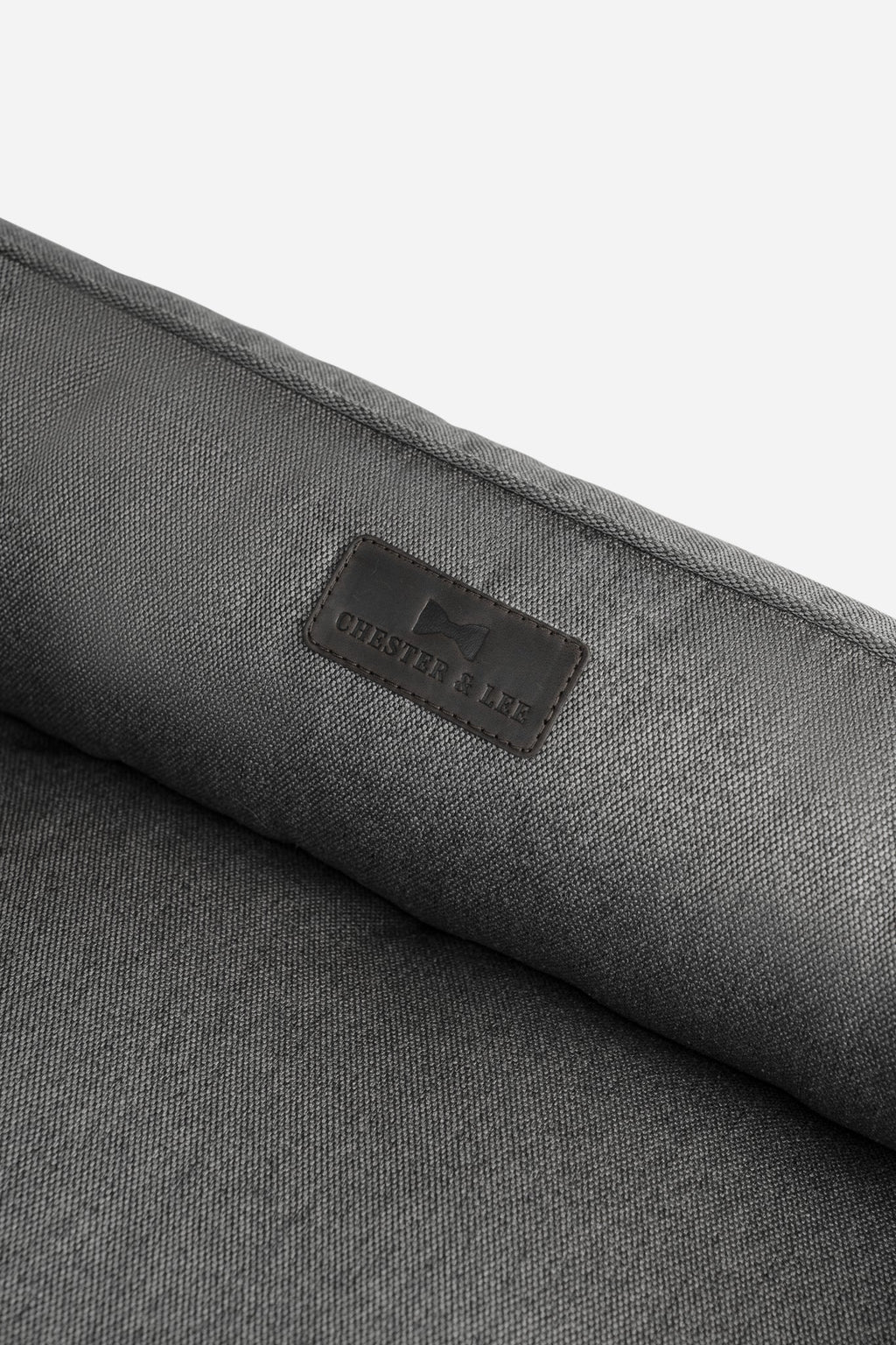 Chester & Lee | Cotton Sleeper Dog Bed Gray