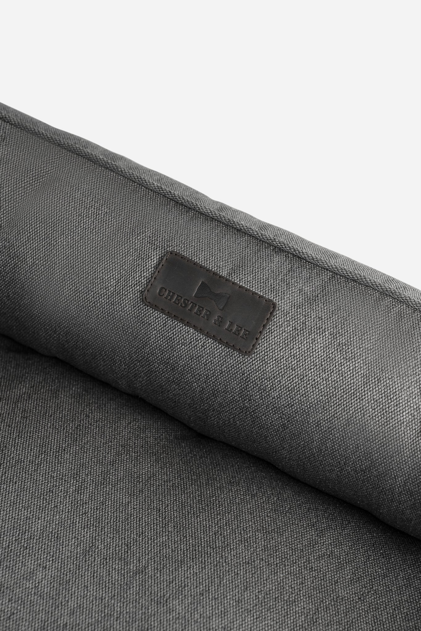 Chester & Lee | Cotton Sleeper Dog Bed Gray
