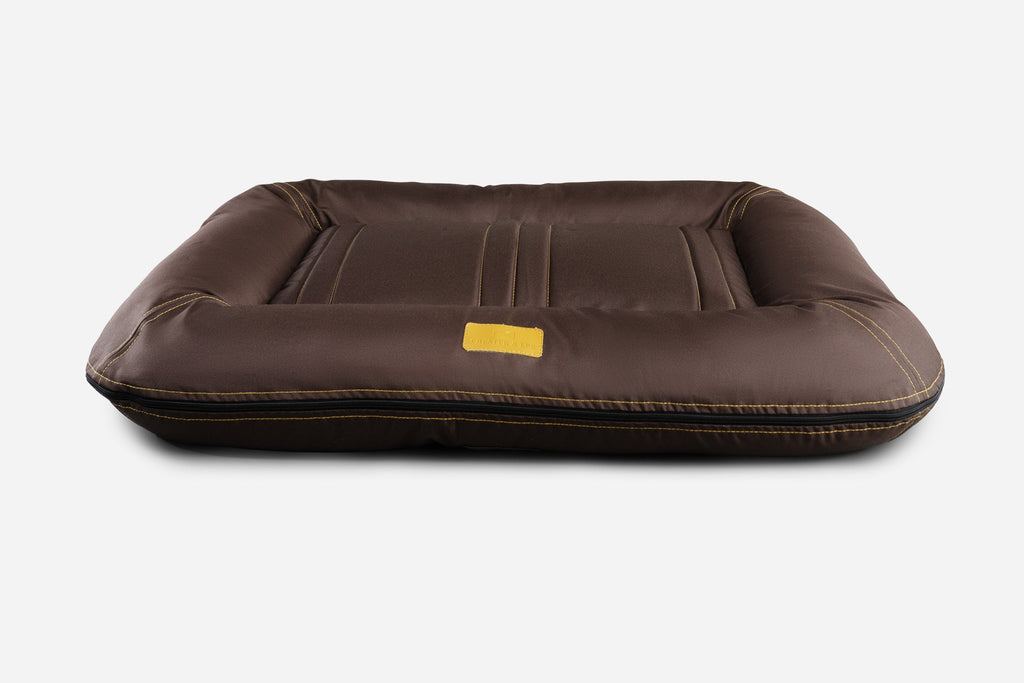 Chester & Lee | Waterproof Lounger Dog Bed Brown