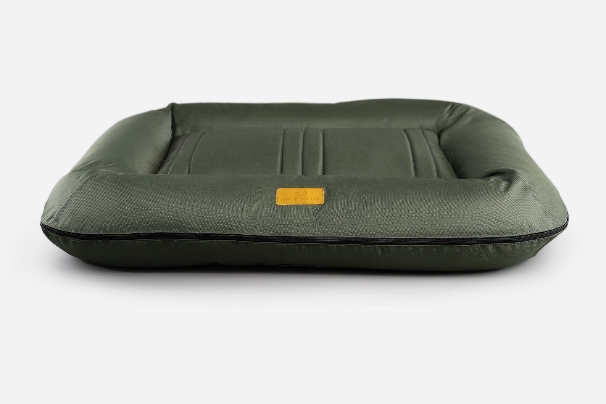 Chester & Lee | Waterproof Lounger Dog Bed Green