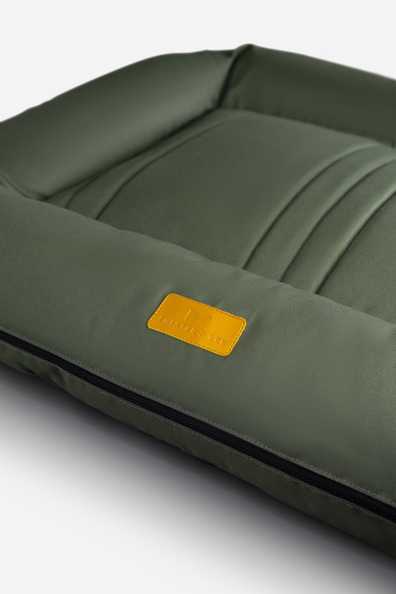 Chester & Lee | Waterproof Lounger Dog Bed Green
