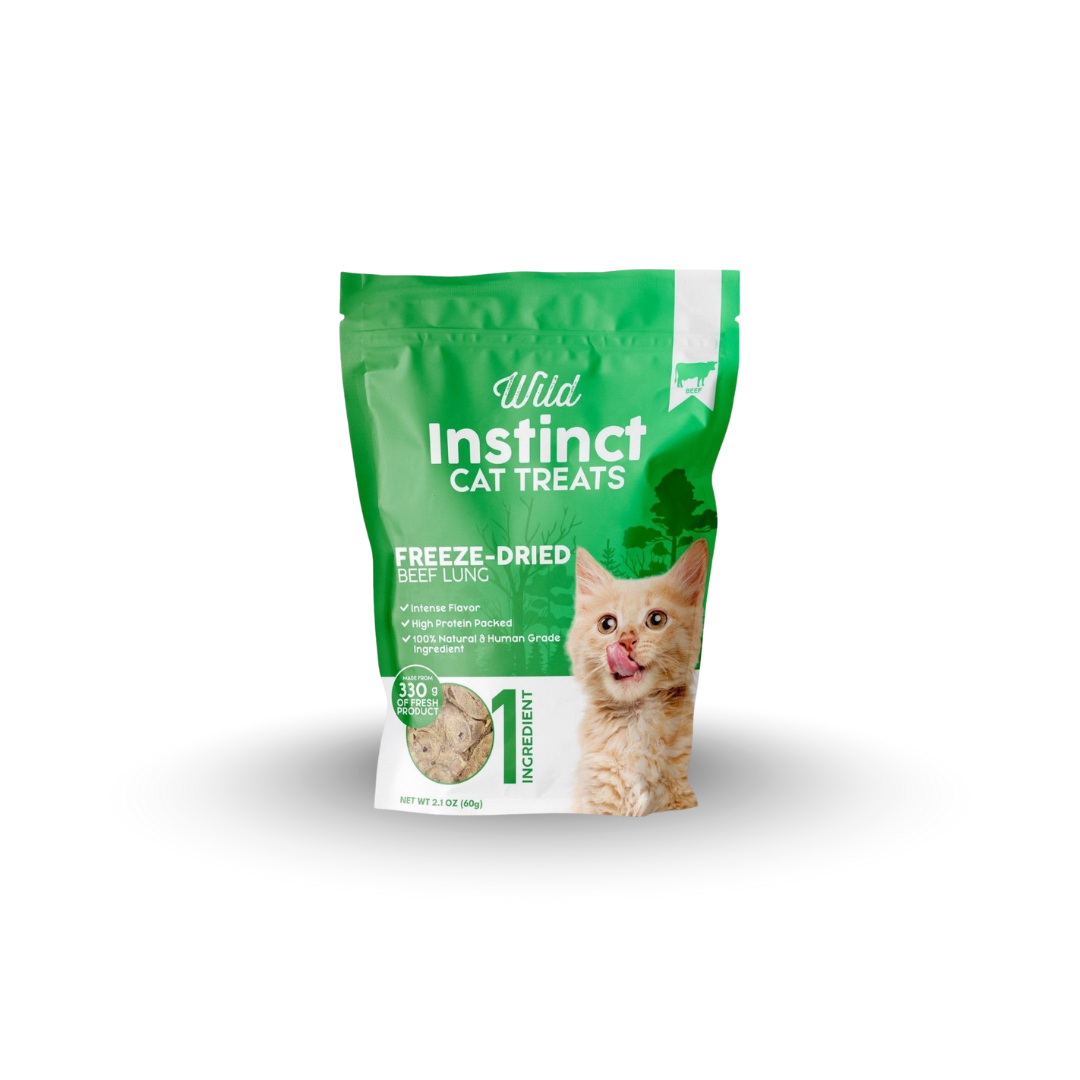 Freeze-Dried Beef Lung Cat Treats