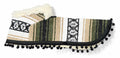 Size 00-3WN Olive/Tan/Black Dog Poncho/Sarape with Fur