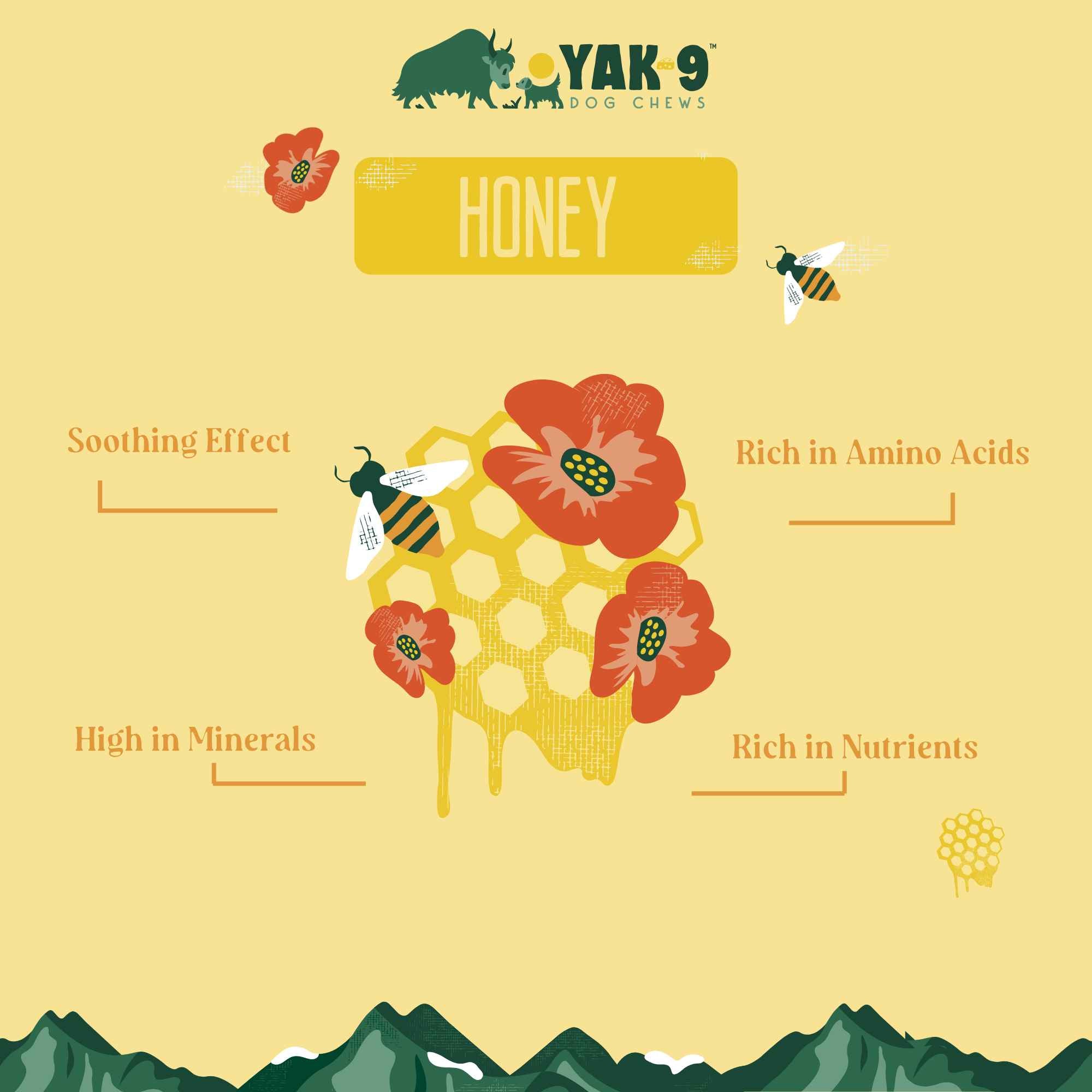 Honey Cheese Chews for Dogs