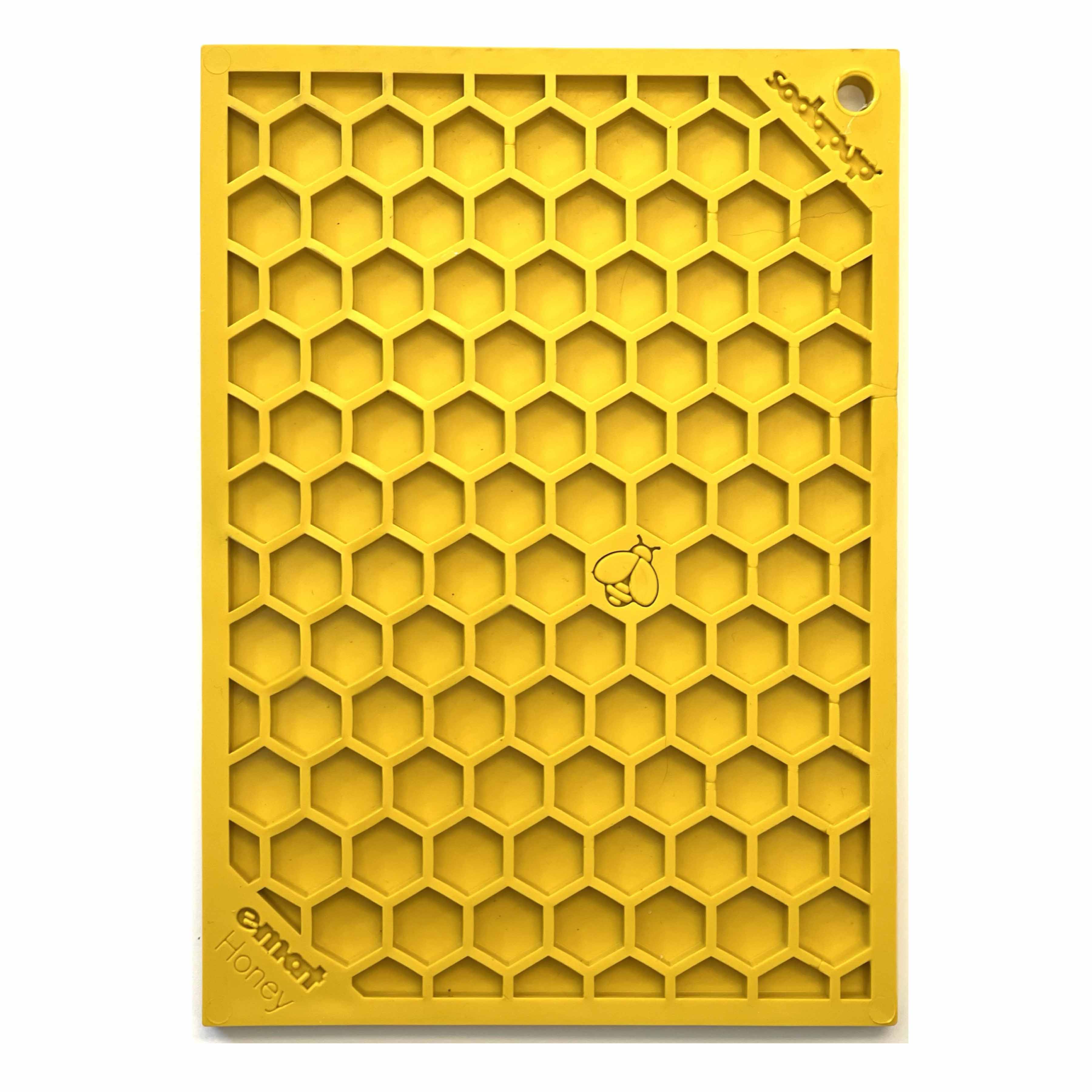 Honeycomb eMat - Enrichment Lick Mat for Dogs | eMat Enrichment Toy for Anxiety Relief | SodaPup