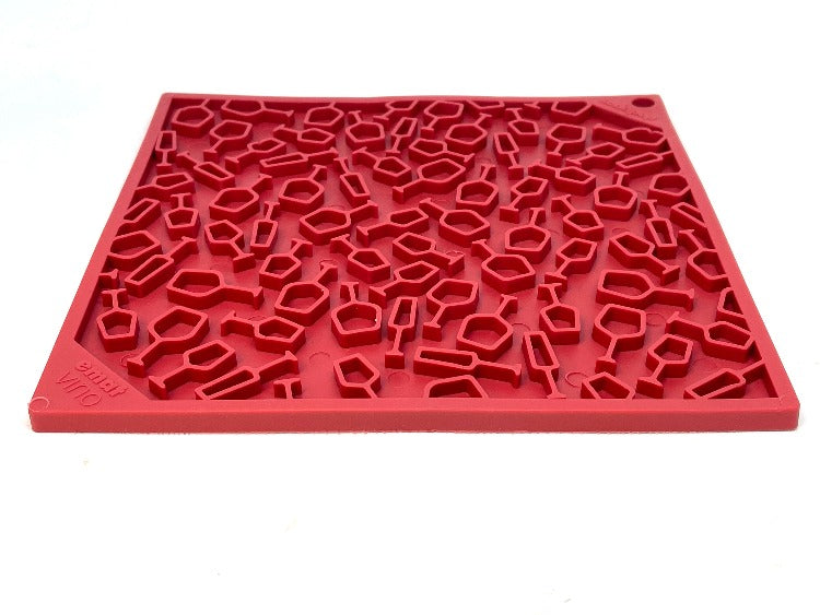 Vino Dog eMat - Enrichment Lick Mat For Dogs | Wine-Inspired Design| SodaPup