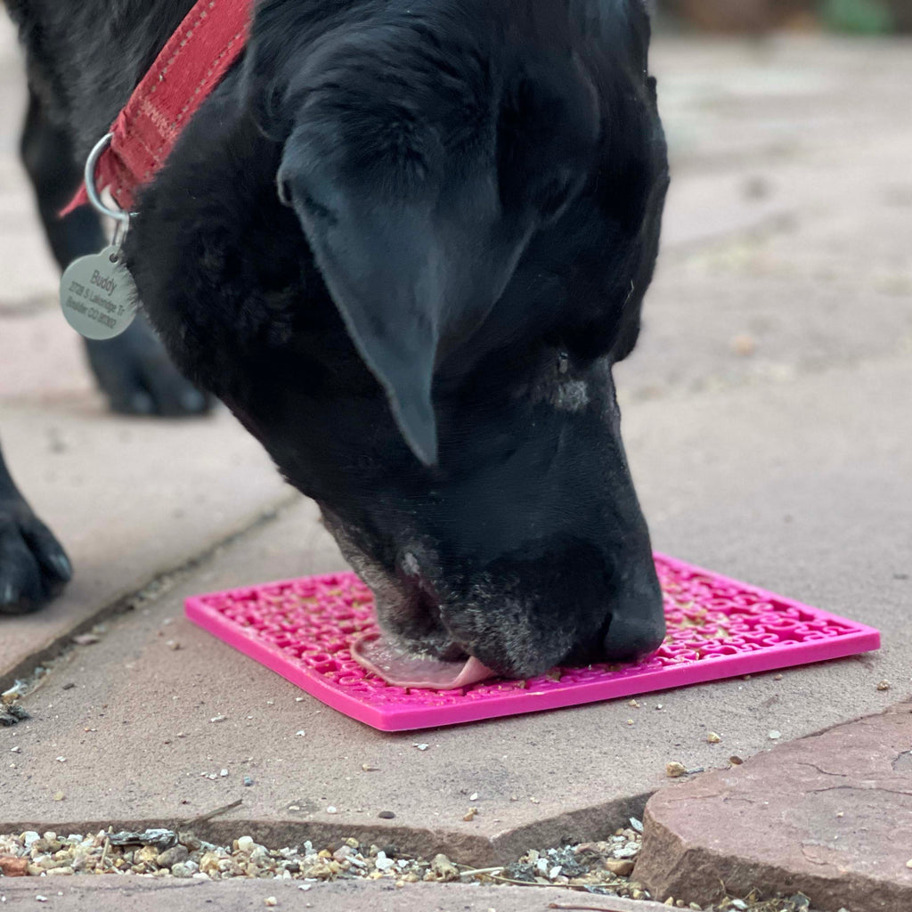 Jigsaw Puzzle eMat - Enrichment Lick Mat for Dogs | eMat Enrichment Toy for Anxiety Relief | USA Made