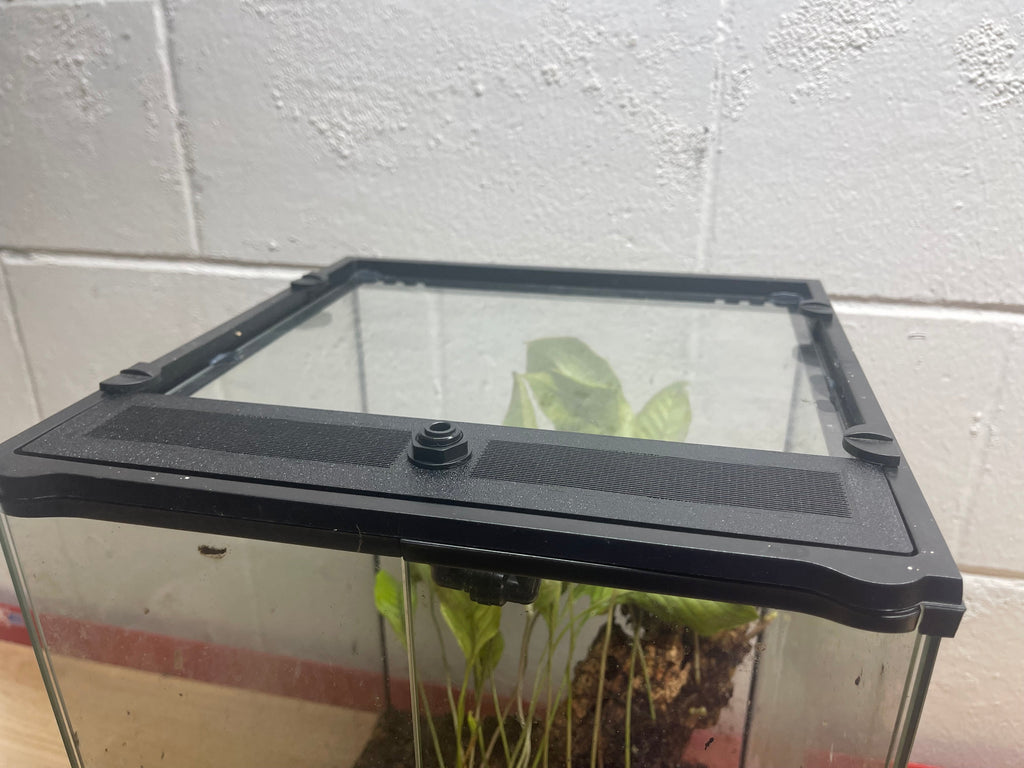 Custom Replacement Top for 24" Exo Terra Terrariums – Humidity Retaining with Fly-Proof Ventilation