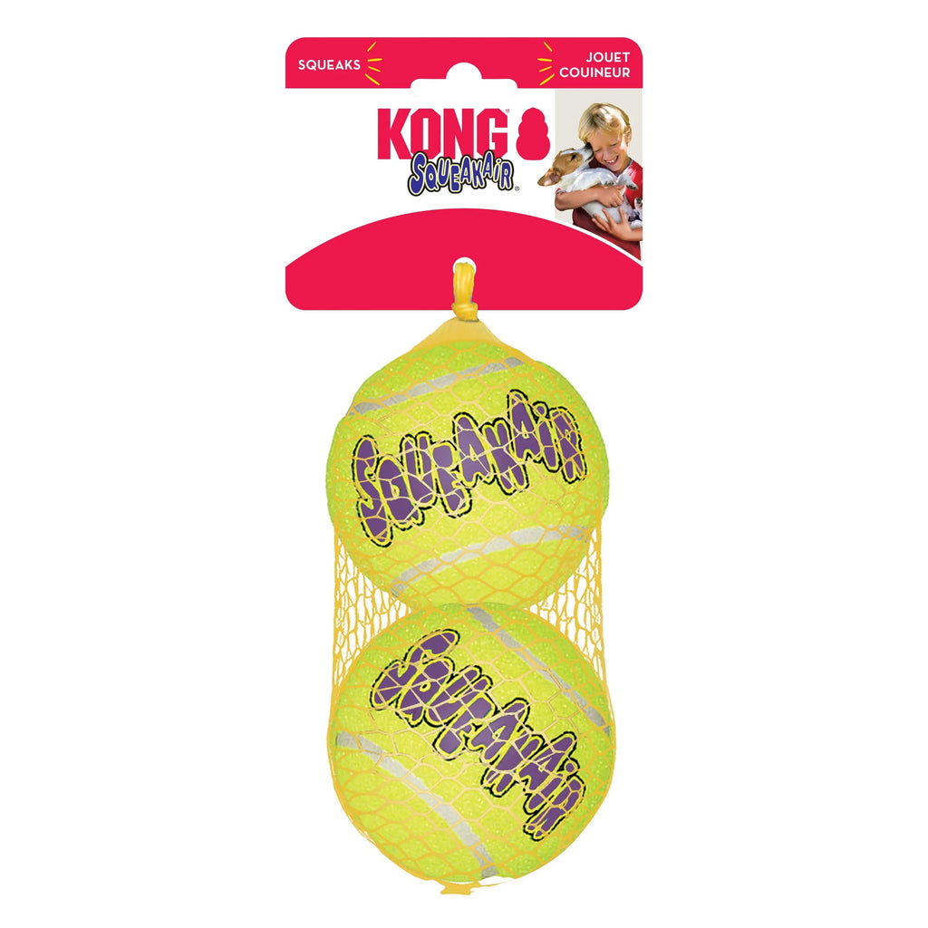 KONG ® Squeakair® Balls Dog Toy, Large, 2-Pack