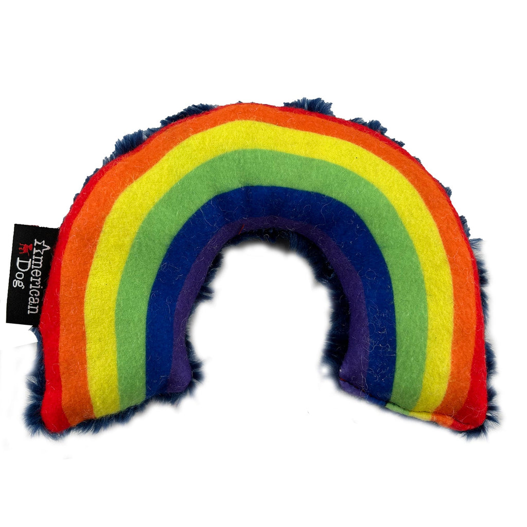 LUCKY DOG Rainbow Plushie