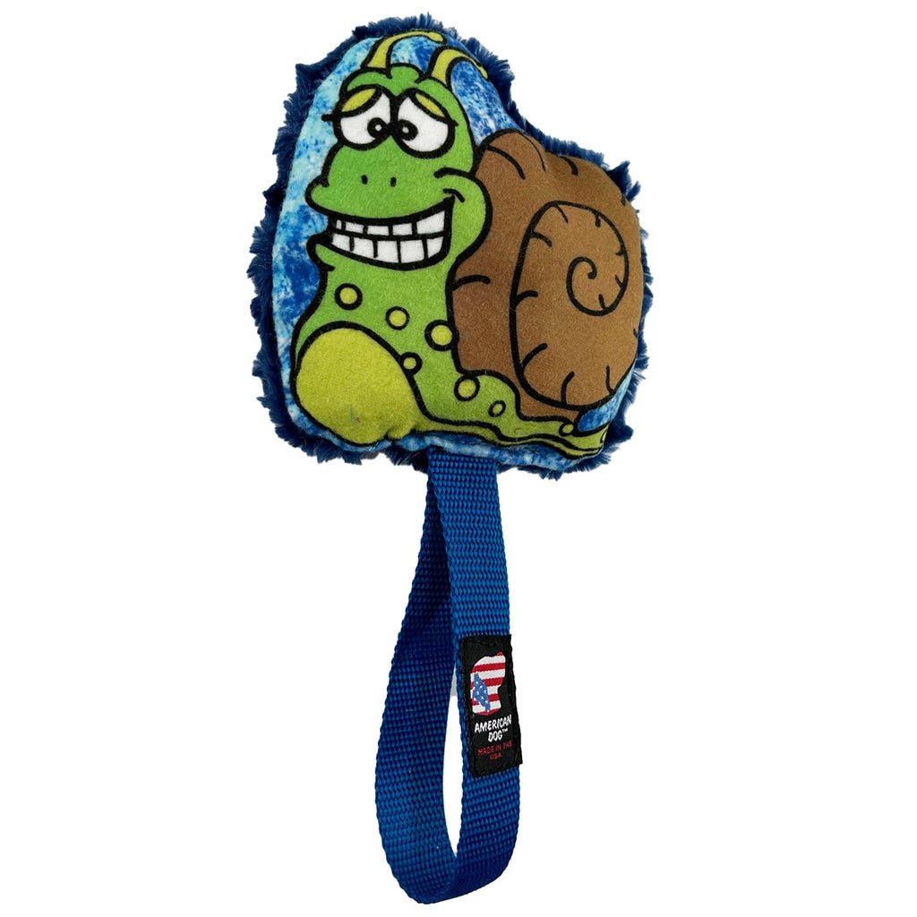 LUCKY DOG Snail Tug Plushie
