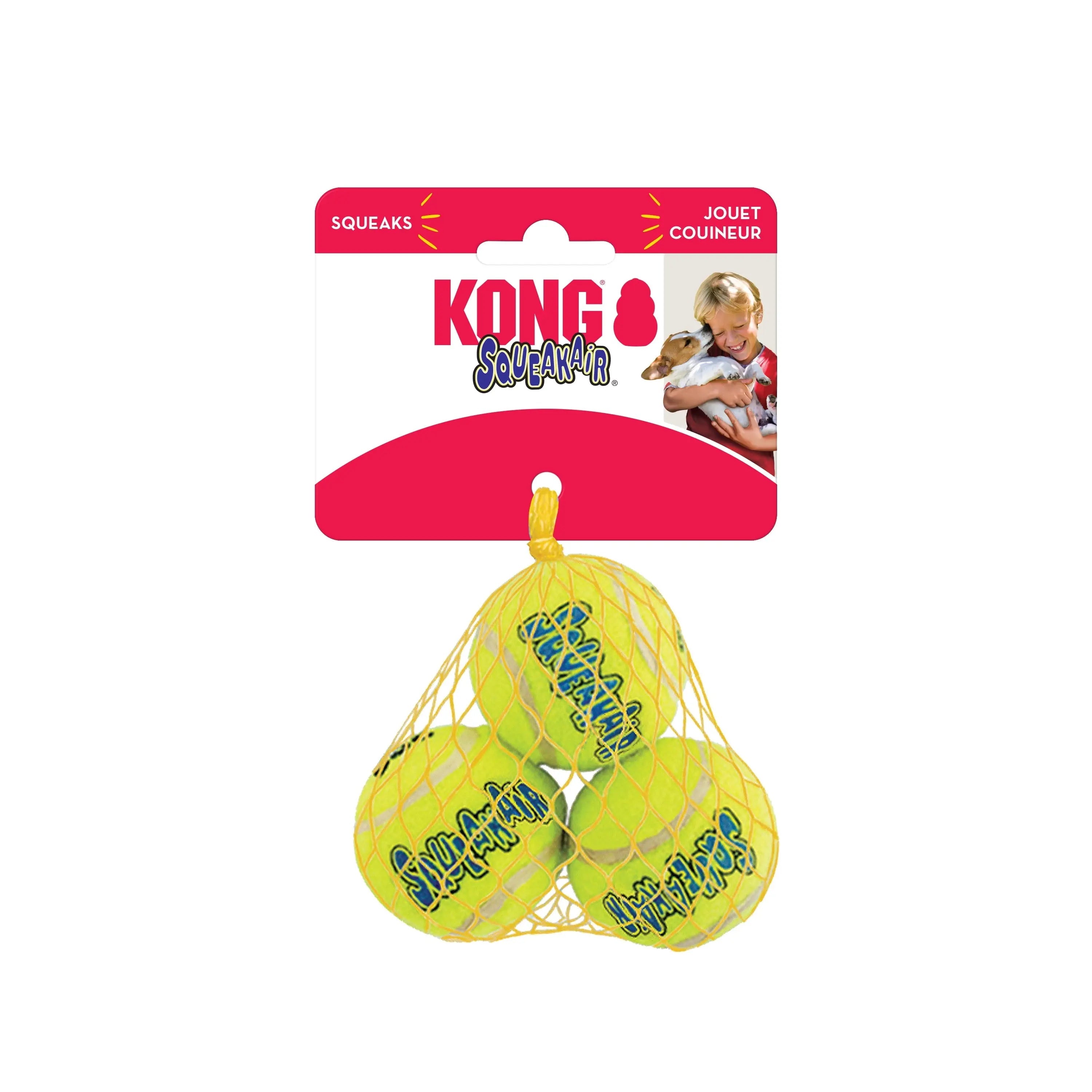 KONG ® Squeakair® Balls Dog Toy, Small, 3-Pack