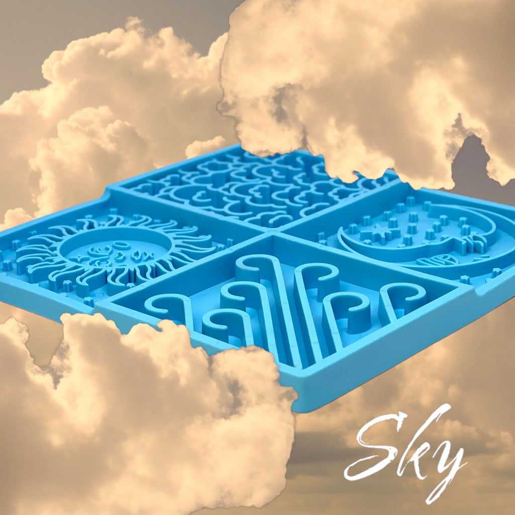 Sky eMat - Enrichment Lick Mat for Dogs | Celestial Design | SodaPup