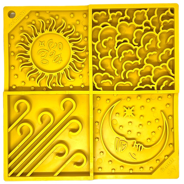 Sky eMat - Enrichment Lick Mat for Dogs | Celestial Design | SodaPup