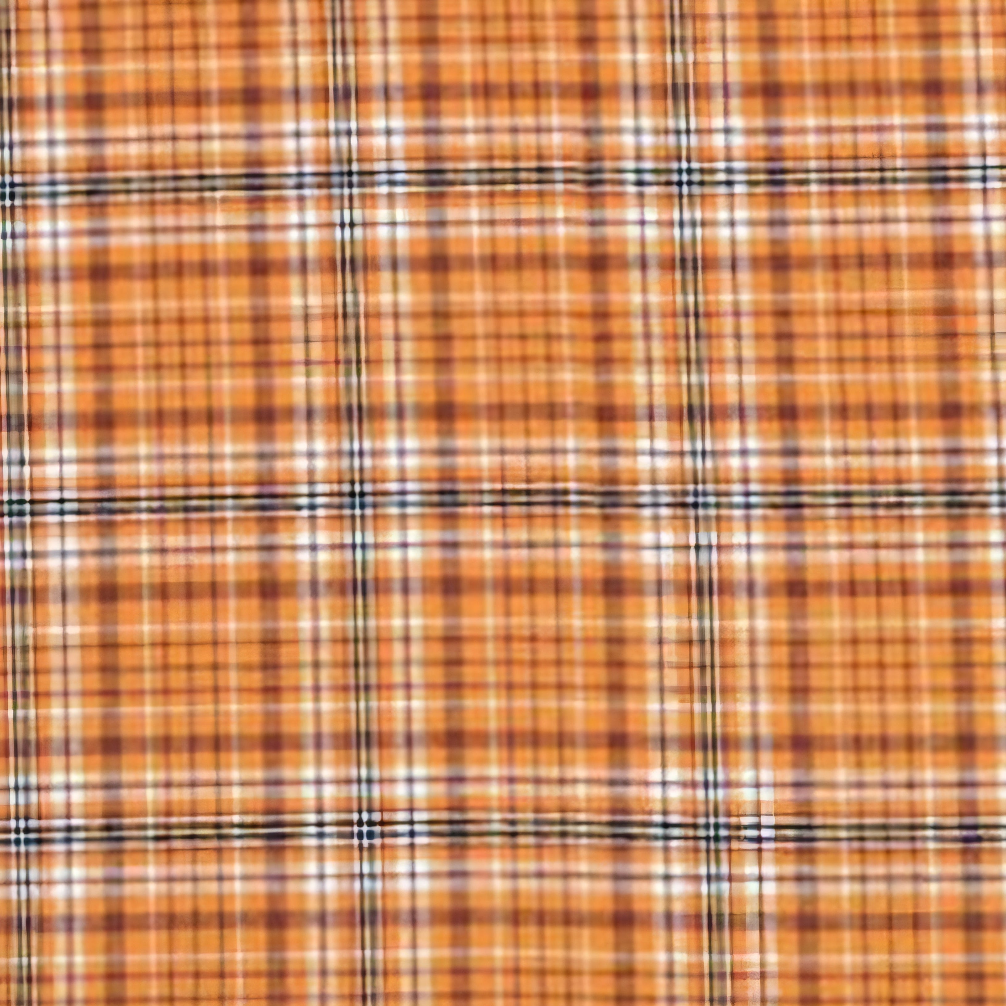 Dark Yellow Black and Brown Plaid Flannel