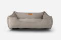 Chester & Lee | Fancy Corduroy Sleeper Dog Bed Taupe