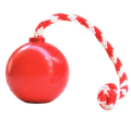 USA-K9 Cherry Bomb Rubber Dog Chew Toy | K9 Handler Reward Toy | Blue | USA Made