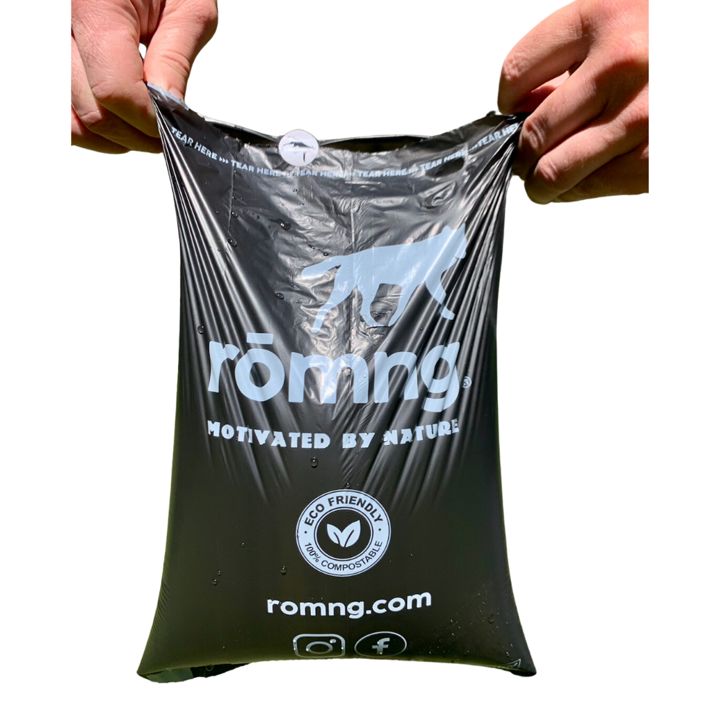 Compostable plant-based dog poop bags