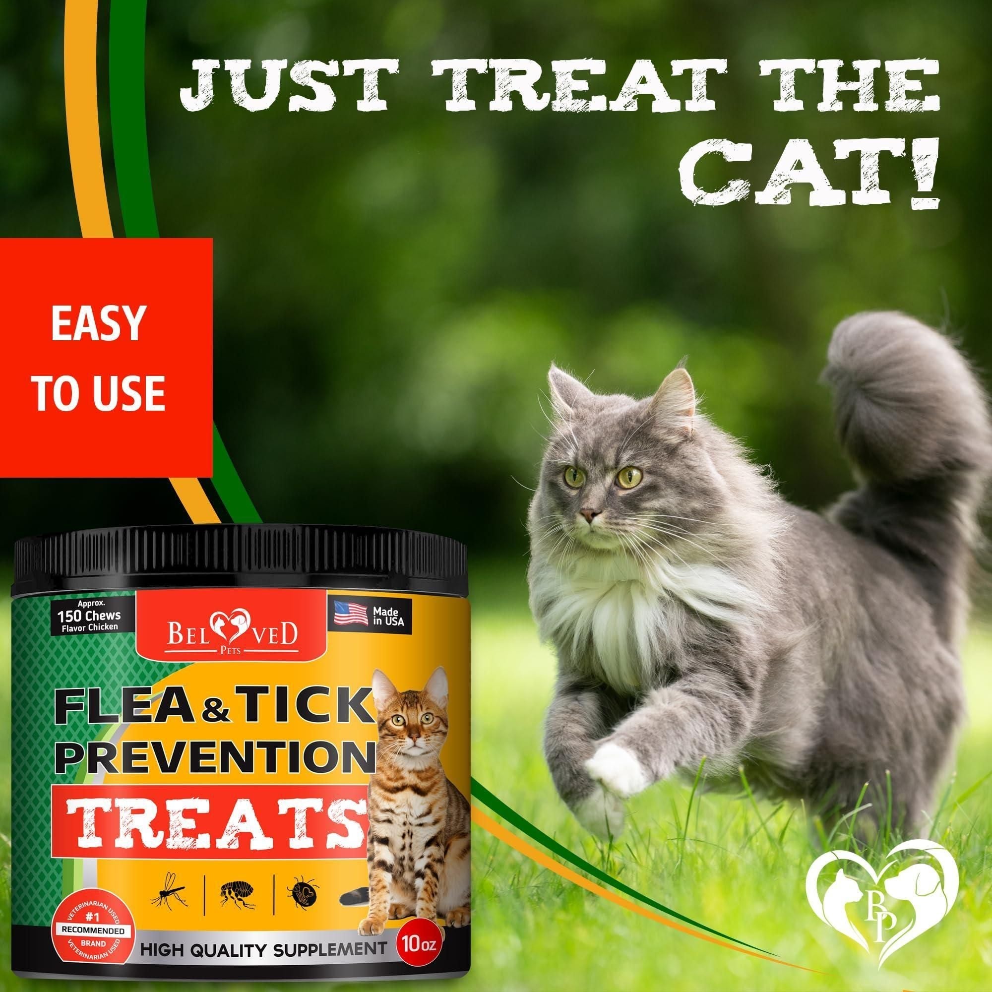 Beloved Pets Flea & Tick Prevention Treats (for Cats)