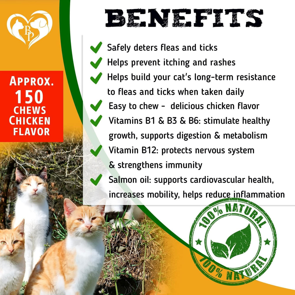 Beloved Pets Flea & Tick Prevention Treats (for Cats)
