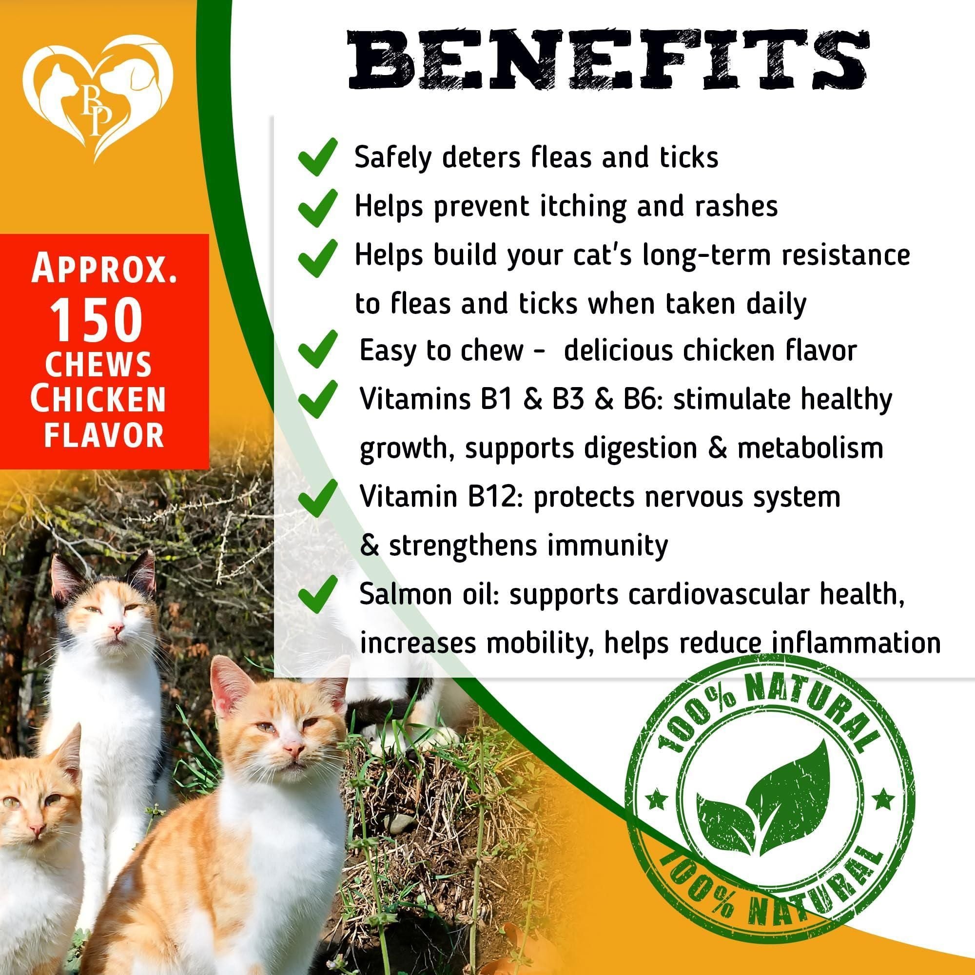 Beloved Pets Flea & Tick Prevention Treats (for Cats)