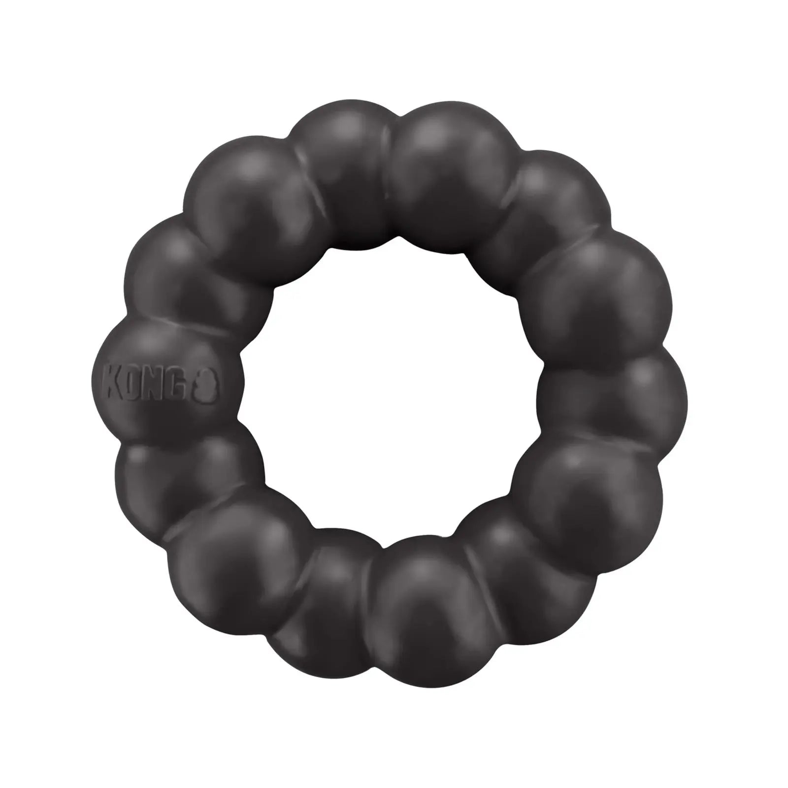 KONG X Large Durable Rubber Dog Ring Chew Toy for Healthy Teeth and Playtime