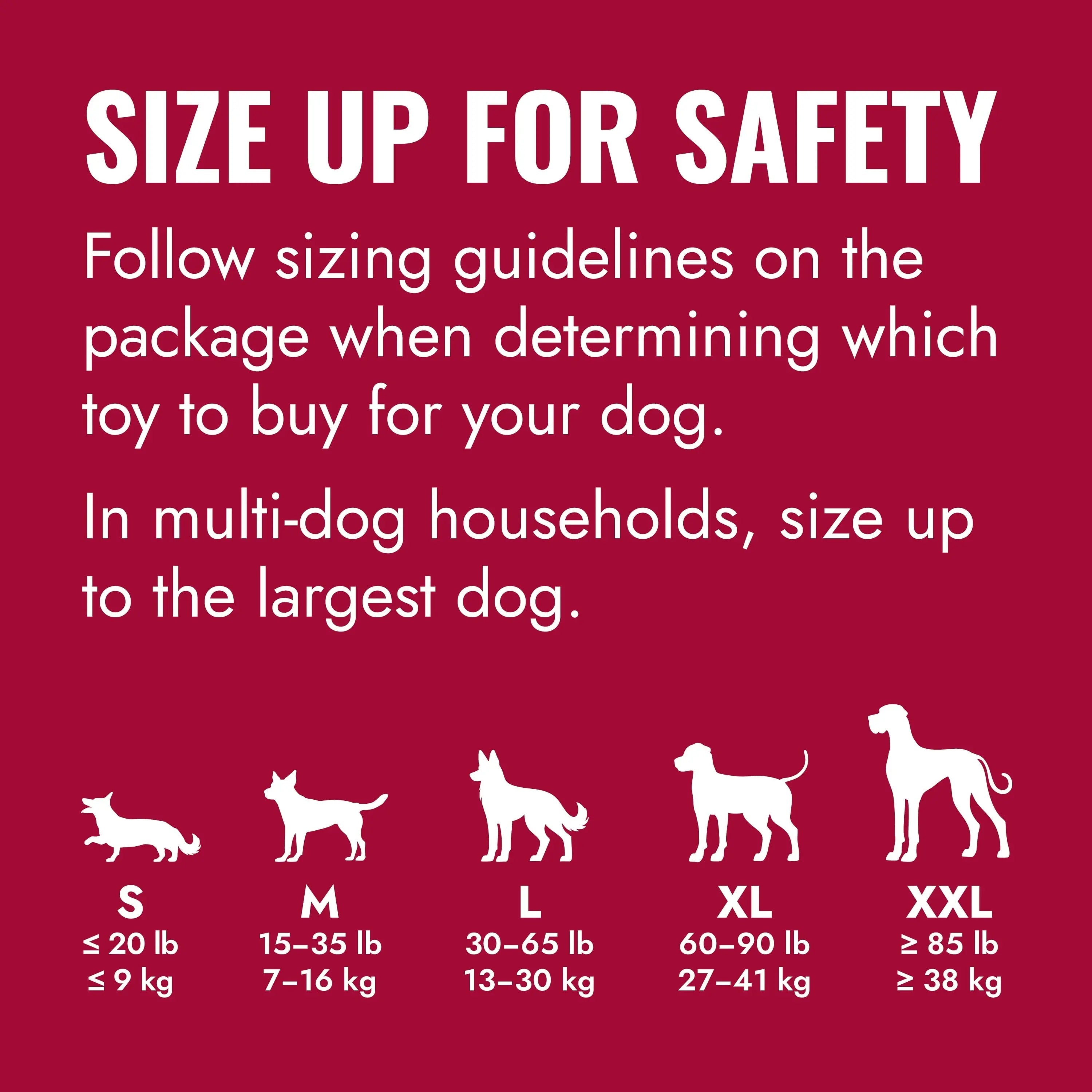 ® Classic Stuffable Dog Chew Toy, Large