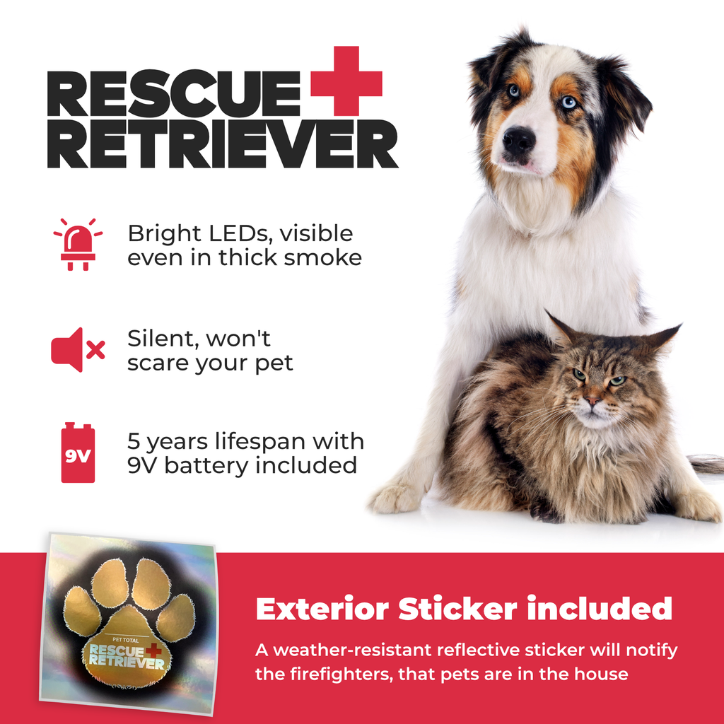 Rescue Retriever™ – Pet Smoke Detector for Fire Safety