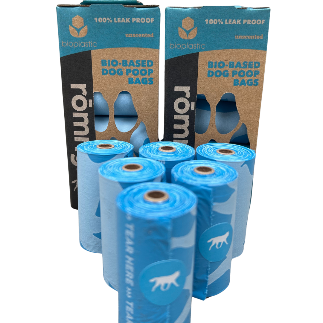 Bio-based dog poop bags