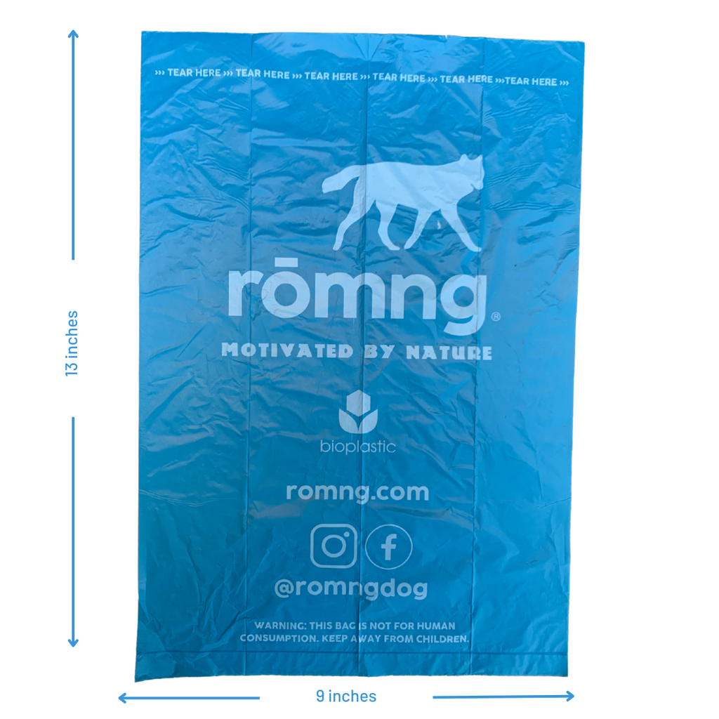 Bio-based dog poop bags