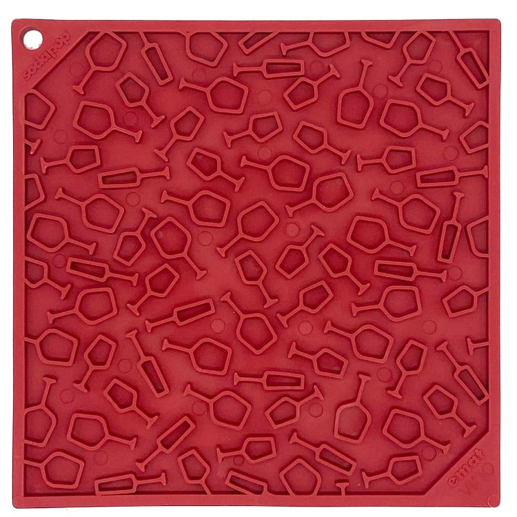 Vino Dog eMat - Enrichment Lick Mat For Dogs | Wine-Inspired Design| SodaPup