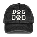 Dog Dad Vintage Cotton Twill Cap